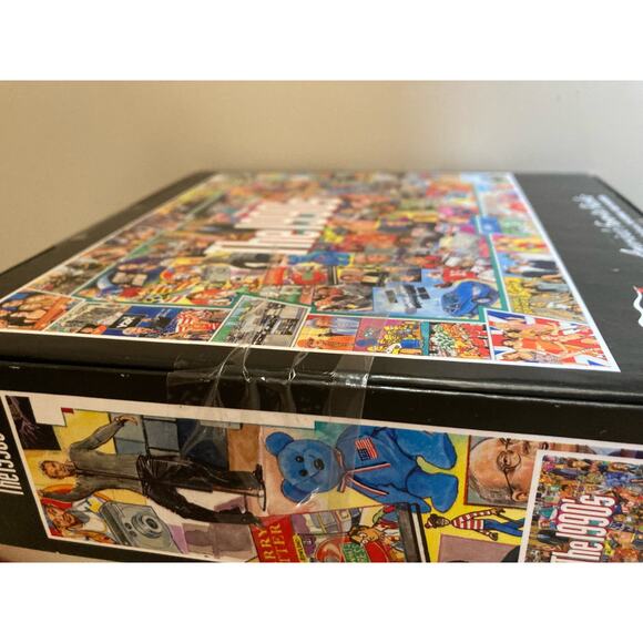 1990's Puzzle 1000 Pc Bill Clinton Michael Jordan White Mountain - Picture 5 of 8